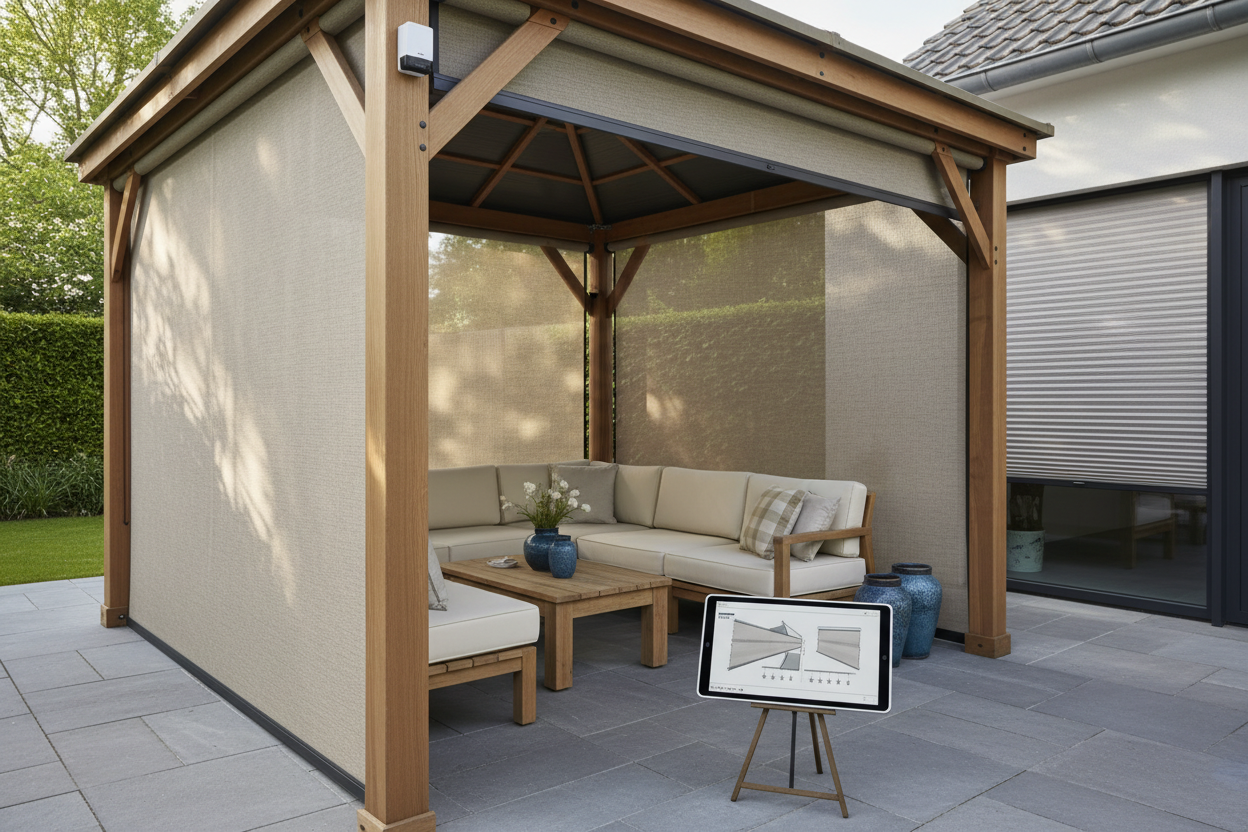 Automate Your Patio: Smart Outdoor Shades for Gazebo Guide