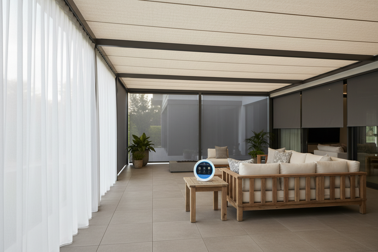 Smart Outdoor Shade: Integrating Electric Patio Covers with Alexa