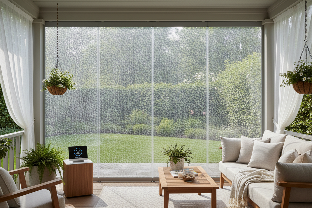 Automate Your Porch Rain Shield for All-Weather Comfort