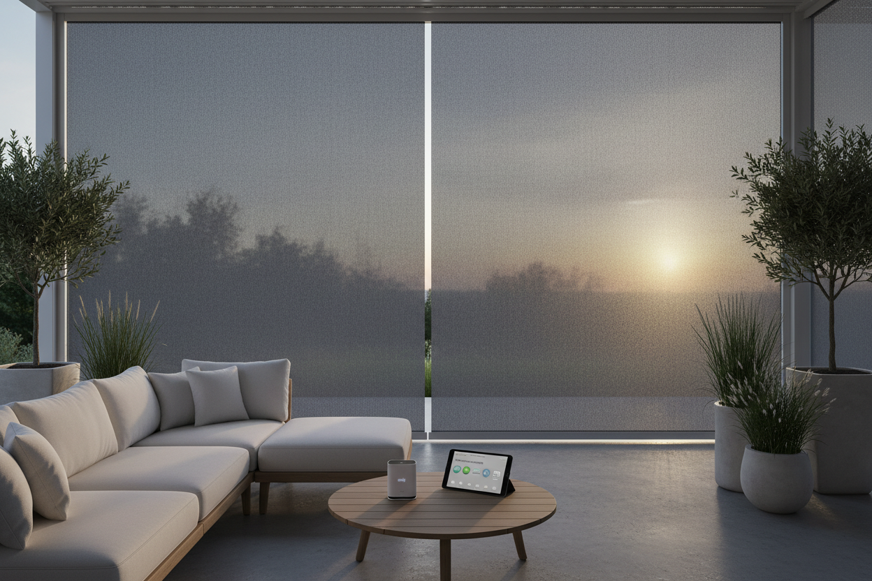 Smart Shade for West Facing Patio: Automating the Glare