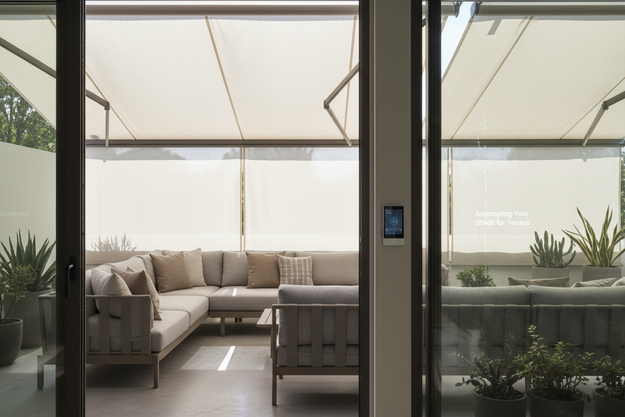 Automating Your Shade for Terrace: The Hands-Free Setup