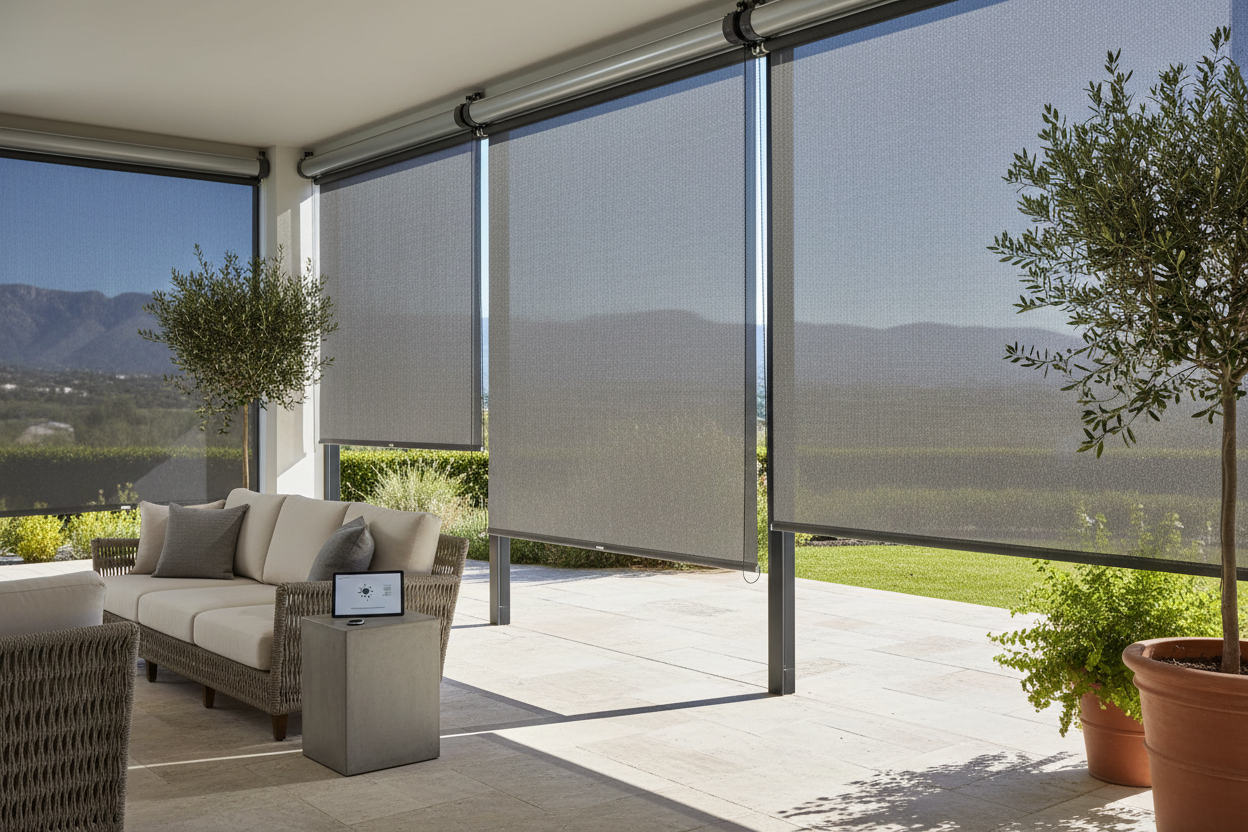 Automate Your Patio: The Ultimate Heavy Duty Outdoor Roller Shade Guide