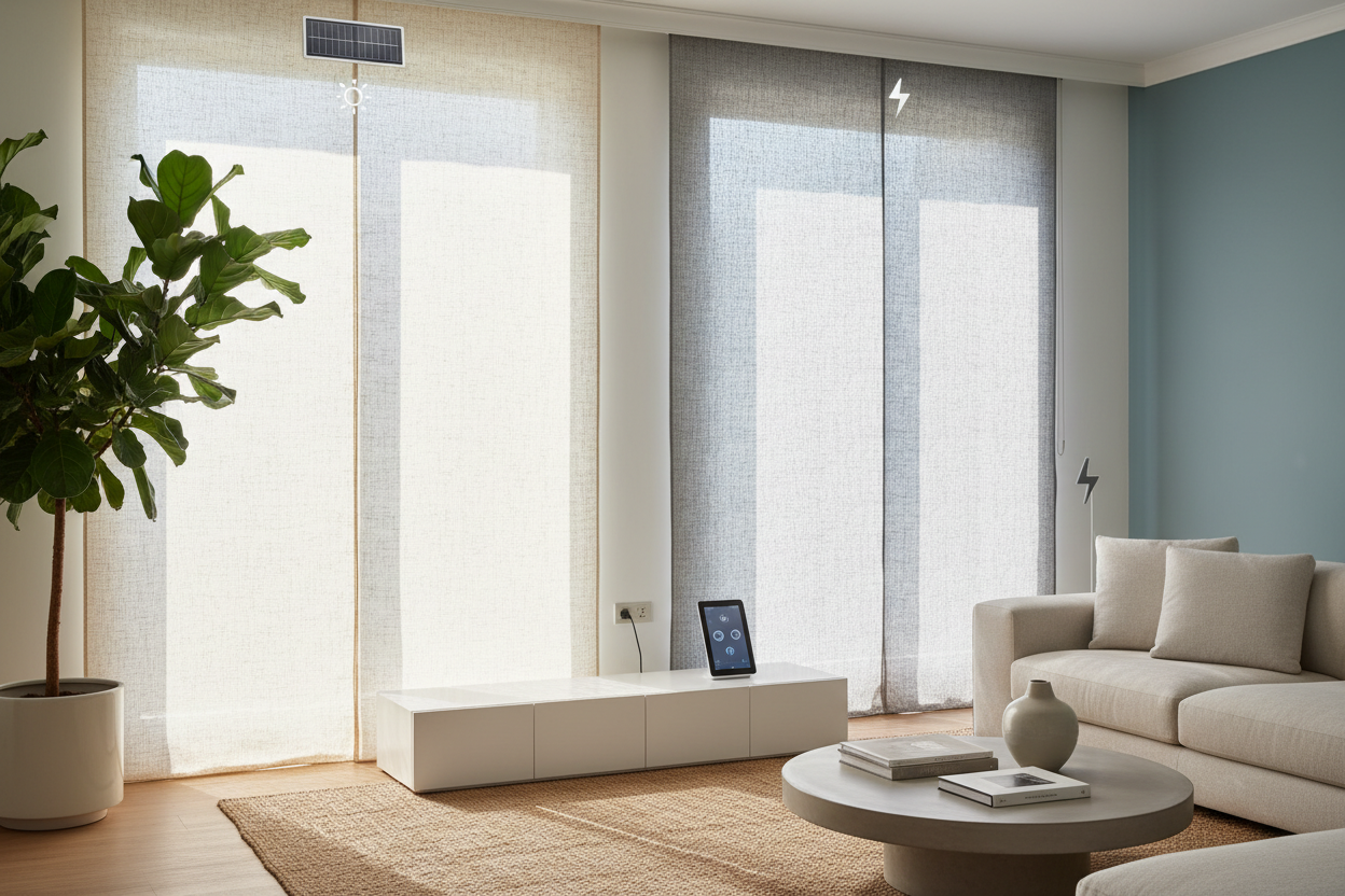Smart Veranda Blinds: Solar vs. Hardwired Automation Guide