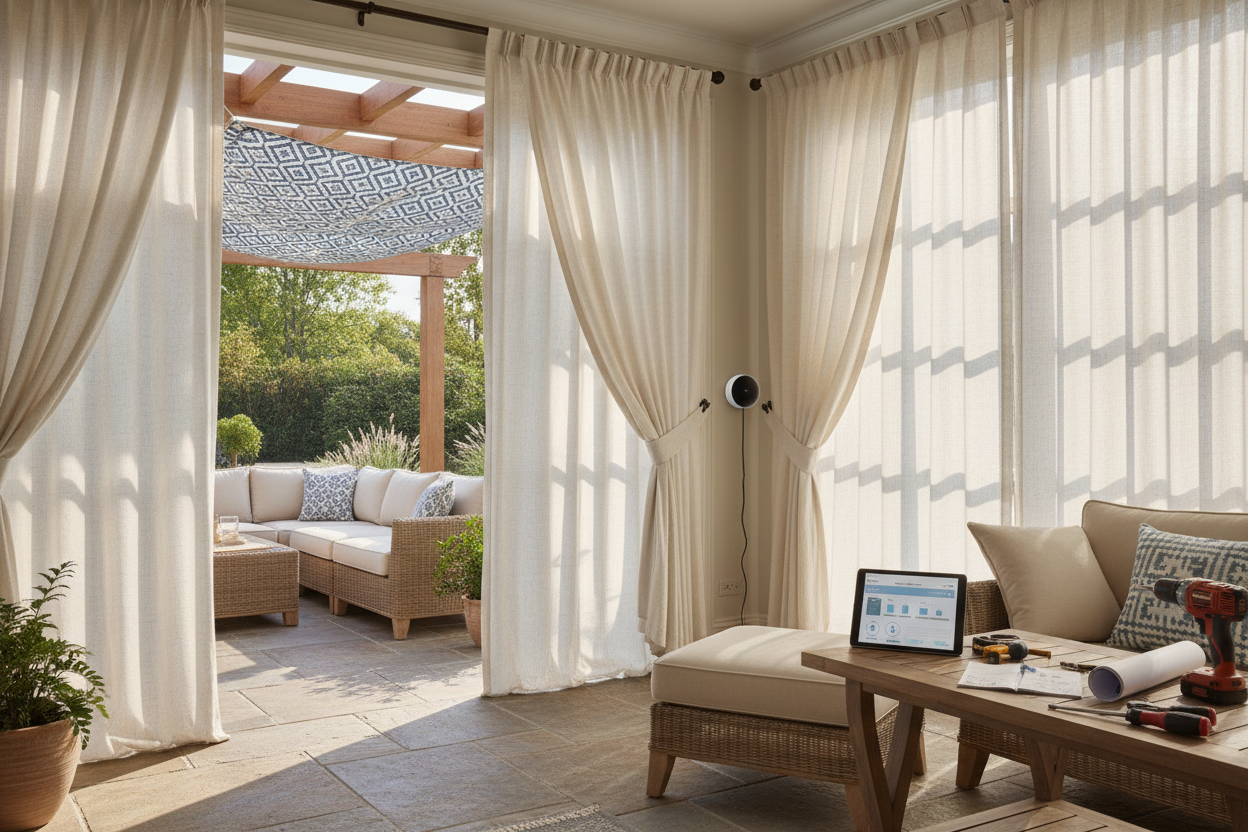 Make Your DIY Patio Shade Smart: A Retrofit Guide