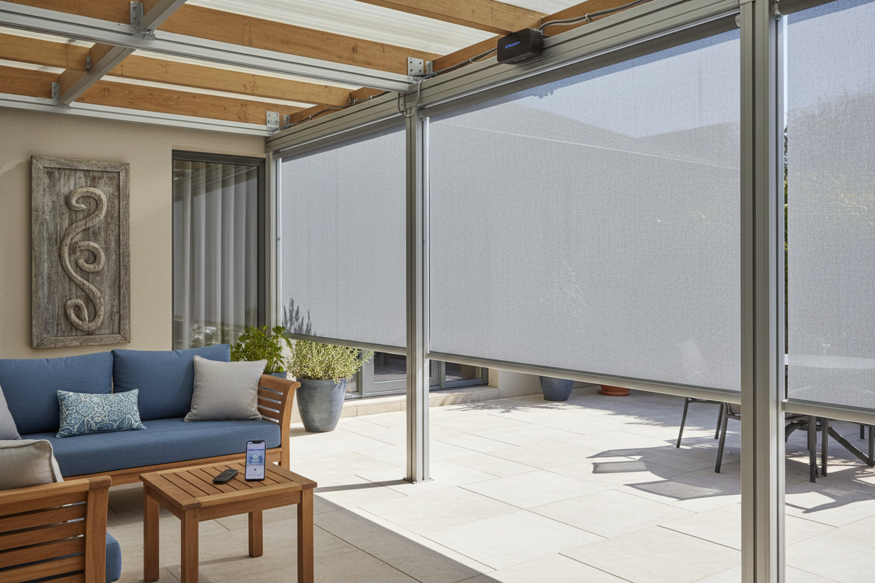 Smart Patio Shades DIY: Adding Voice Control to Your Deck