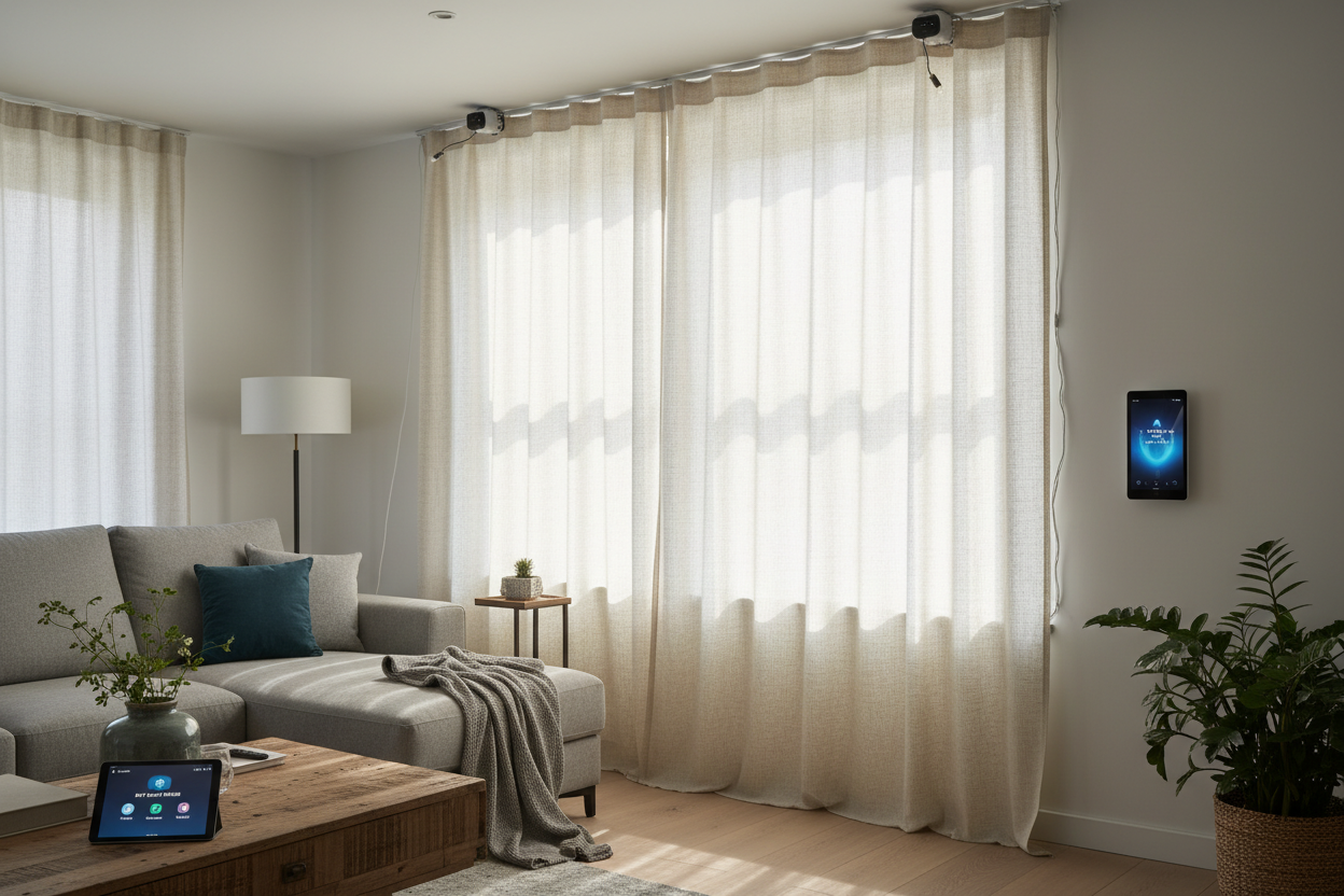 Custom Style, Voice Control: Building Smart DIY Fabric Blinds