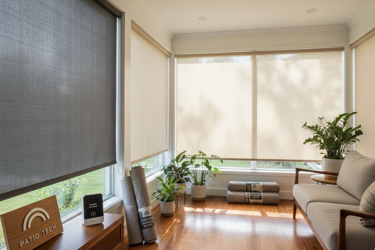 Coolaroo Outdoor Roller Shade 72x72: The Perfect Smart Retrofit?