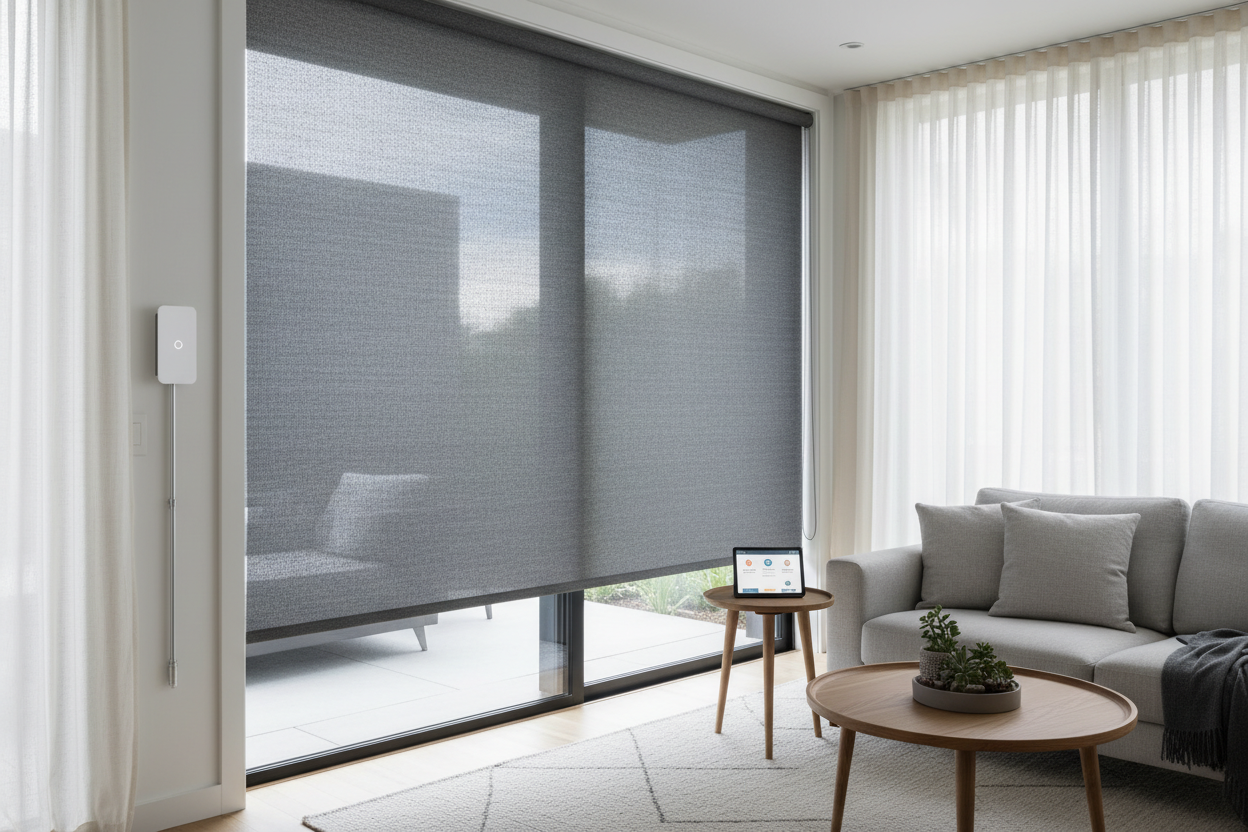 Make It Smart: Upgrading Your Coolaroo Wand Operated Outdoor Roller Shade