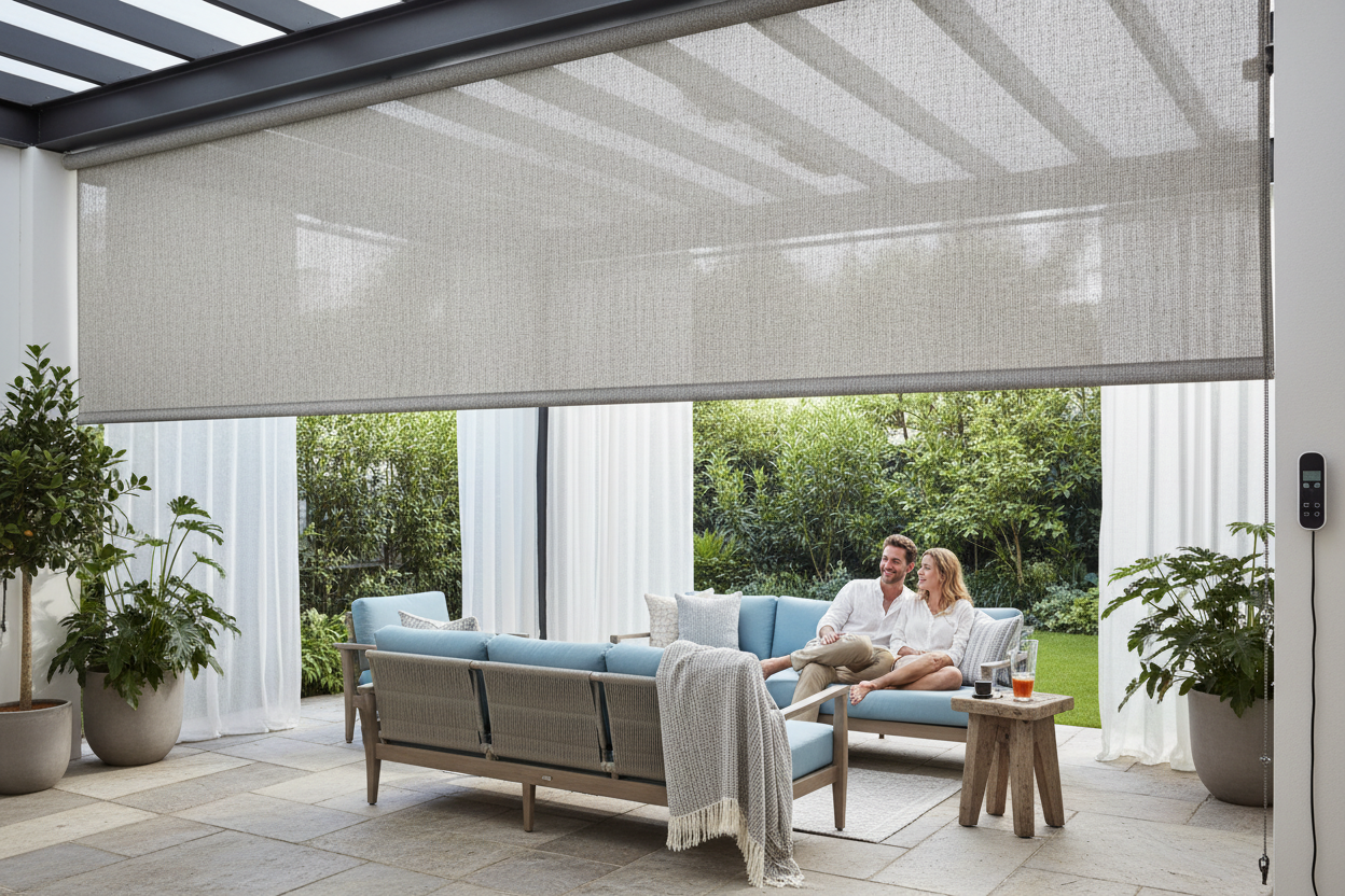 Cooling My Patio: Why I Installed the Coolaroo Pebble Shade