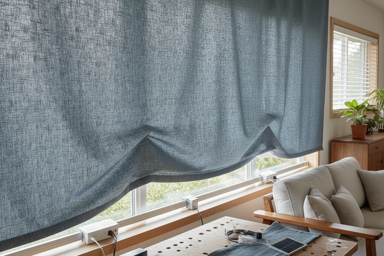 DIY Smart Shades: Why I Chose Coolaroo Fabric by the Yard