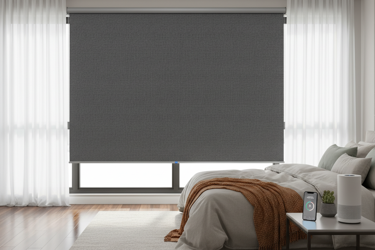 Wake Up Naturally: My Switch to a Smart 34 Inch Roller Shade