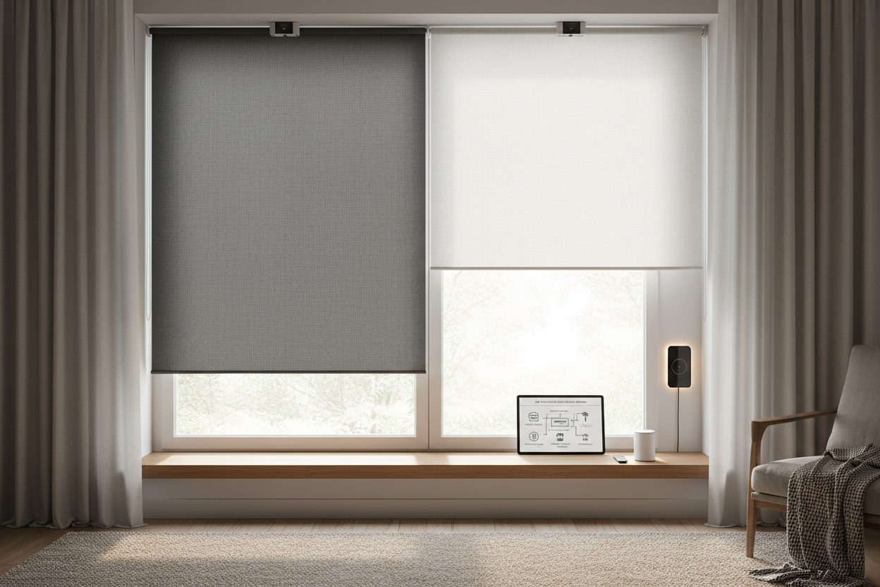 Fitting Smart Tech: My Setup for 23 Inch Roller Blinds