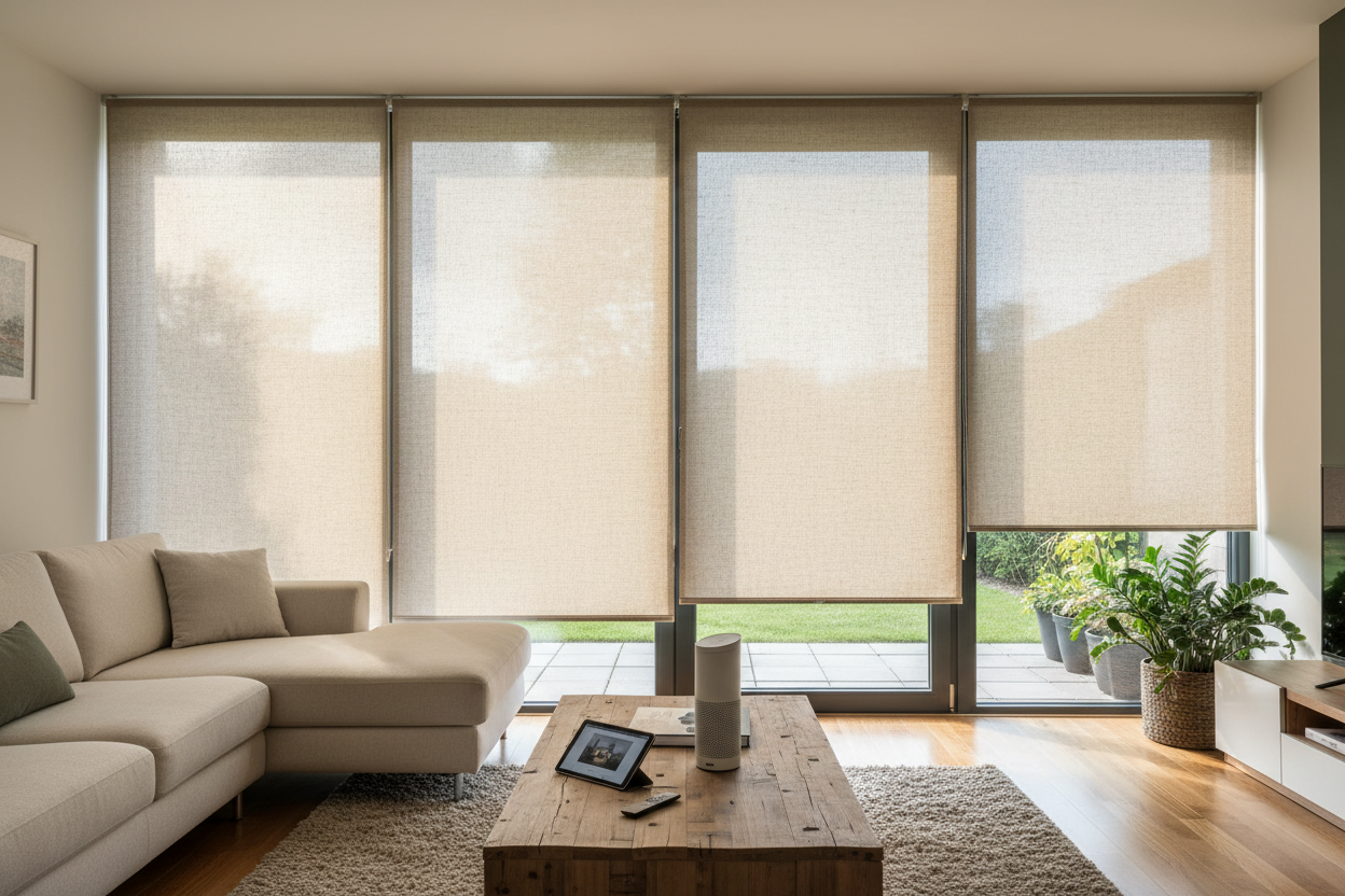 Smart Patio Door Shades: Why I Finally Added Voice Control