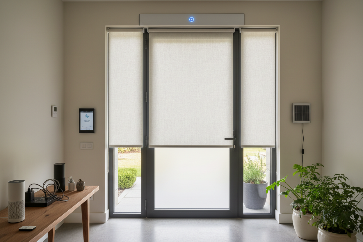 Stop the Glare: Why I Added a Smart Shade to My Front Door