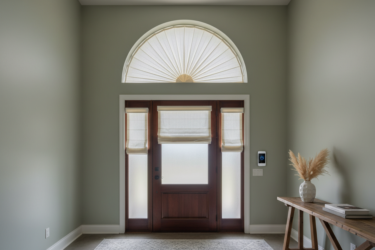 High Entryway? Smart Control for Your Front Door Half Moon