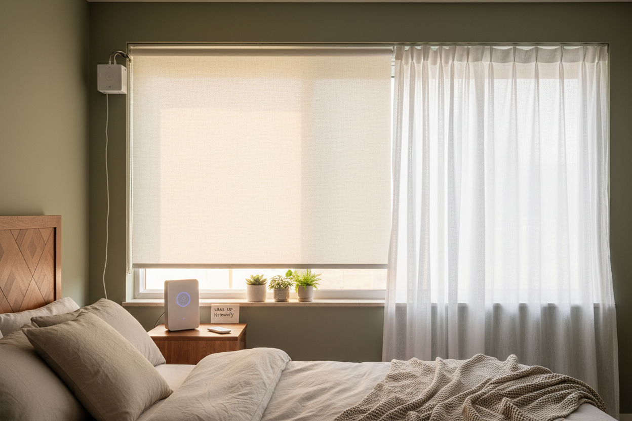Wake Up Naturally: My Switch to a Smart Roller for Window Shade