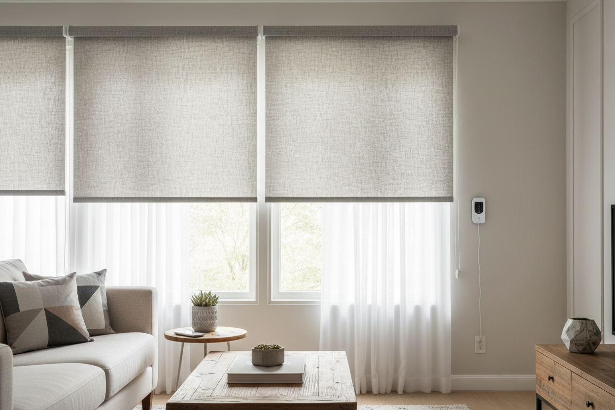 No Drilling Required: Installing Smart Blinds with Tension Rods
