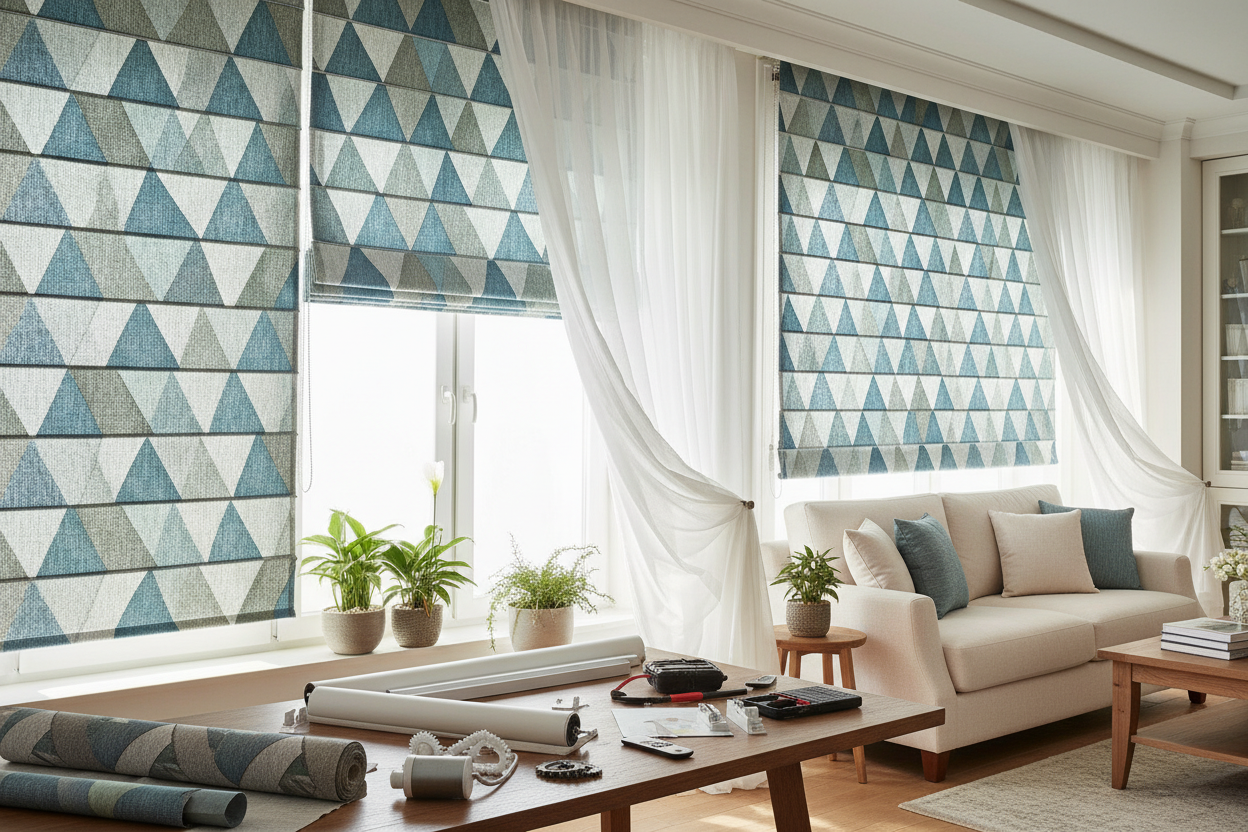 Direct Store DIY Roller Shade: Build Custom Blinds That Move – Weffort