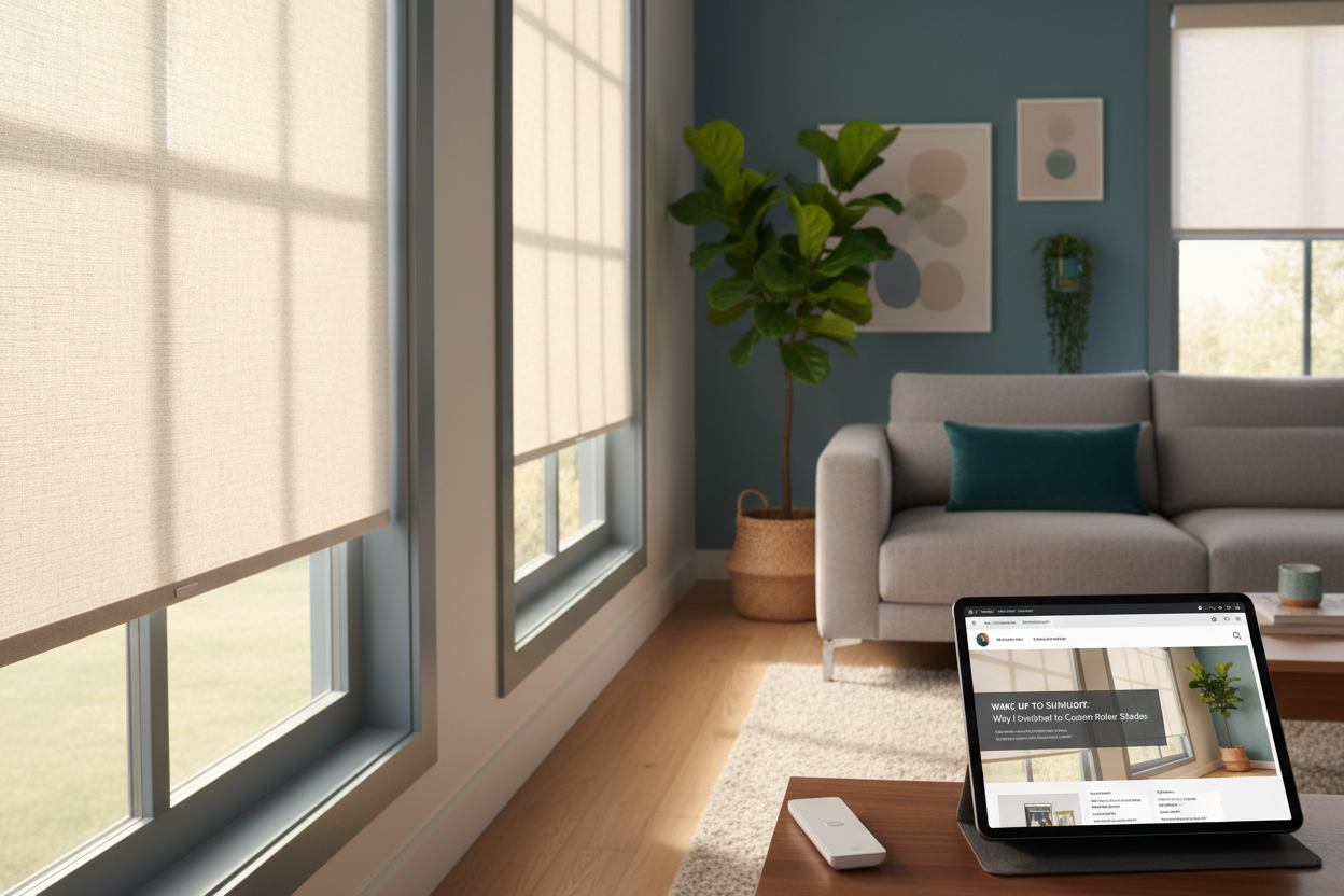 Wake Up to Sunlight: Why I Switched to Custom Roller Shades