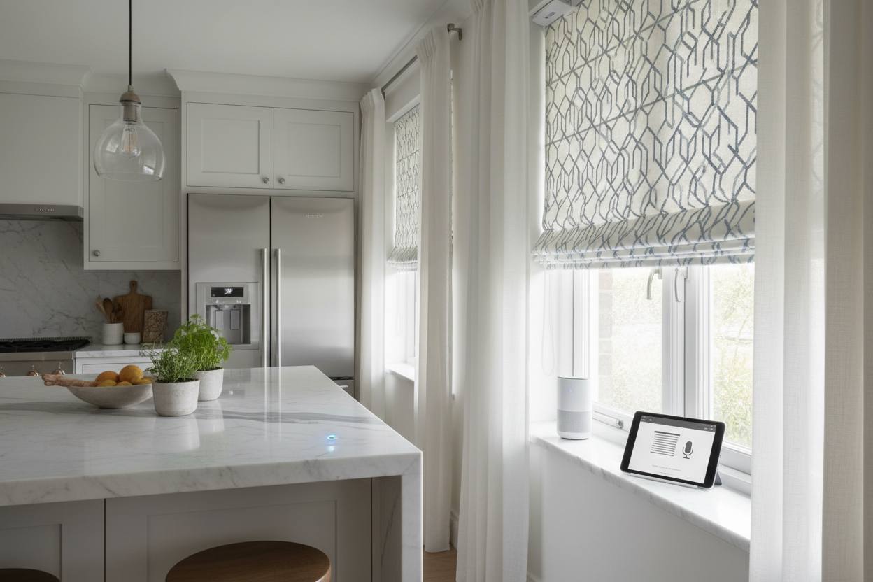 Adding Voice Control to Your Favorite Roller Shade Pattern