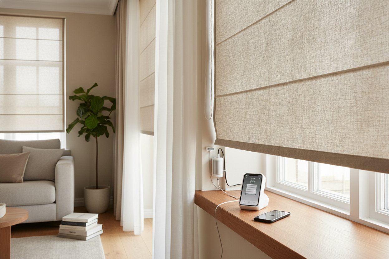 Make Your Manual Roller Blinds Smart: A Retrofit Guide