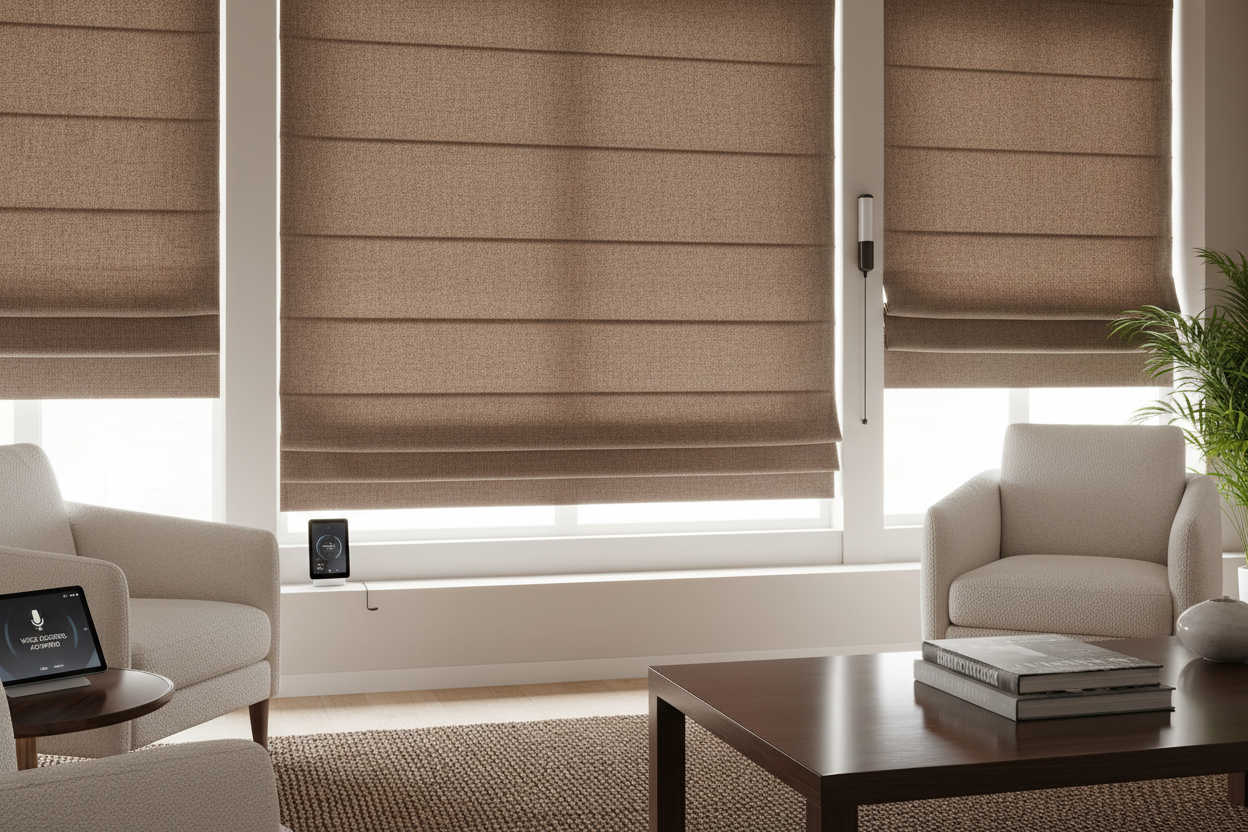 Smart Retrofit: Adding Voice Control to Brown Roller Blinds