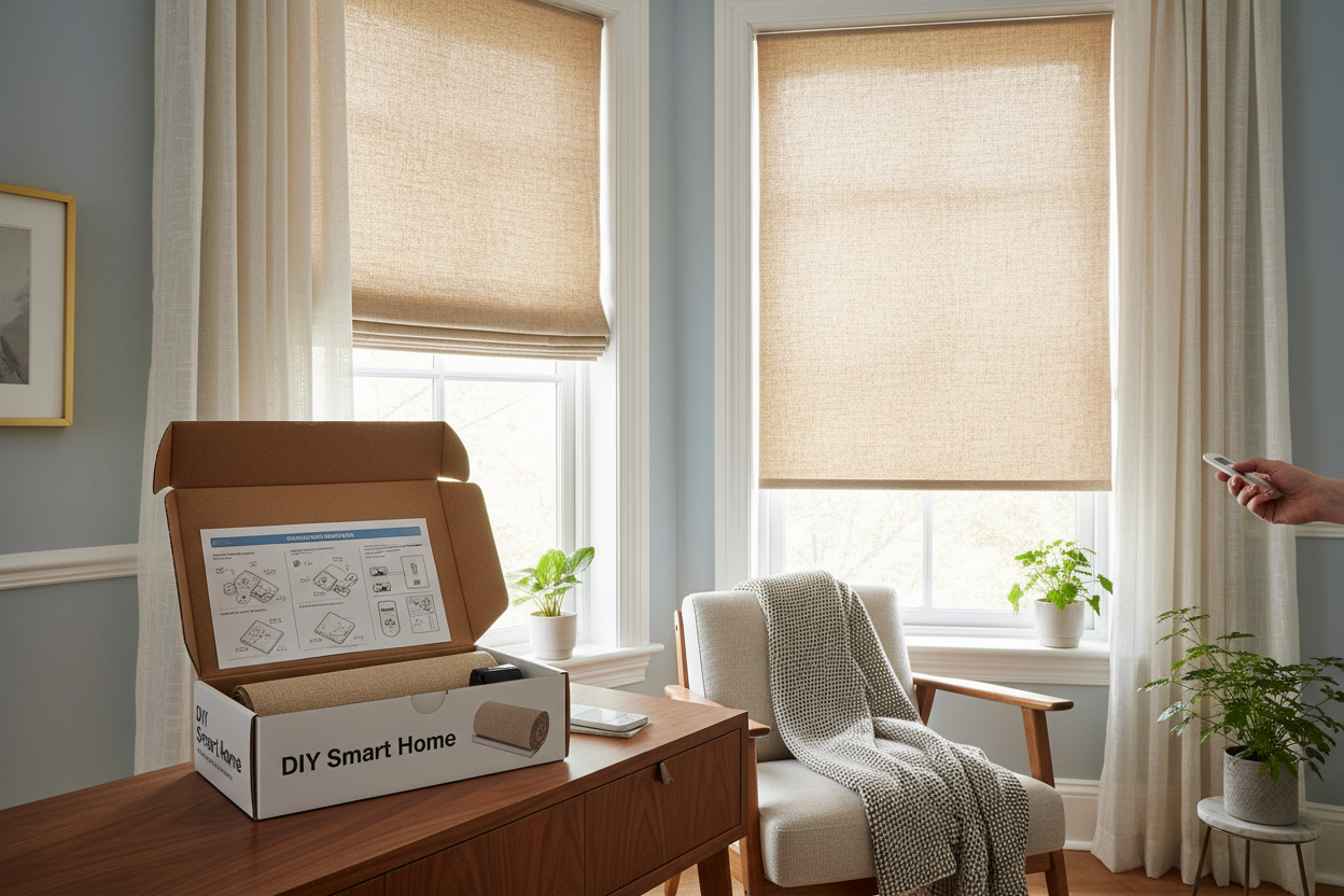 Ditch the Cords: My Guide to Roller Shade Kits for DIY
