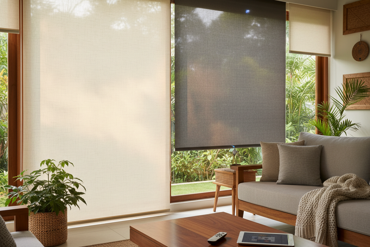 Privacy & Sunlight: Why I Installed a Bali Dual Roller Shade