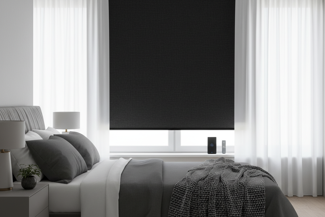 Sleep Better: Why I Switched to Black Roller Shades for Windows