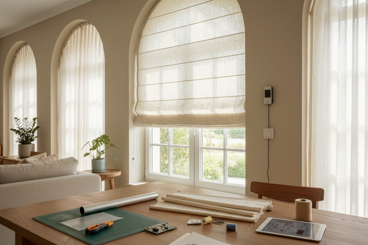 Smart Retrofit: Building Custom DIY Roller Shades for Windows