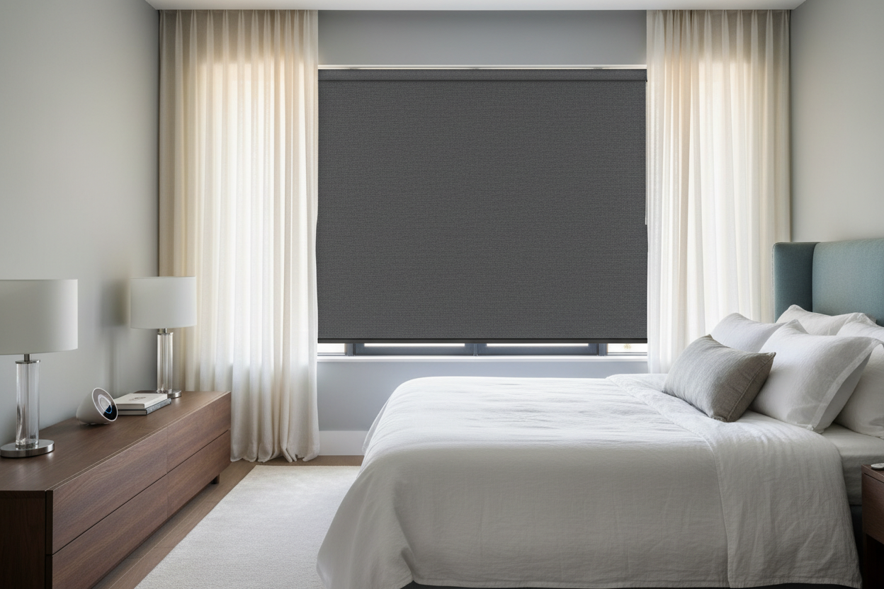 Sleep Better: My Guide to Smart Roller Blinds Room Darkening