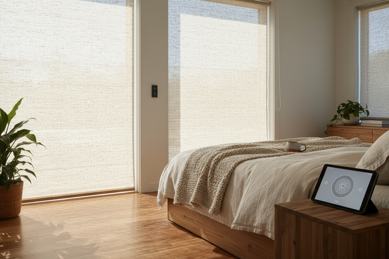 Wake Up to Natural Light: My Switch to Woven Roller Shades