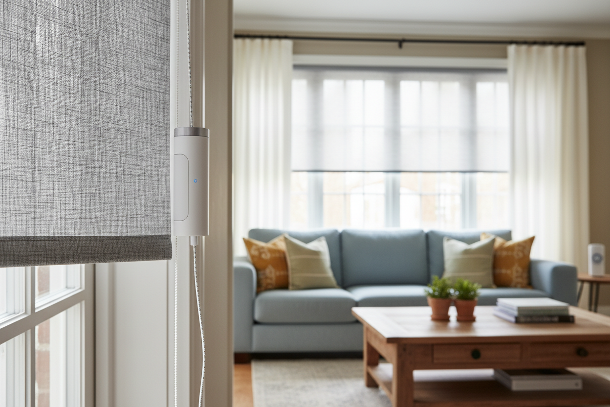 Make Your Cord Roller Shades Smart: A Retrofit Guide