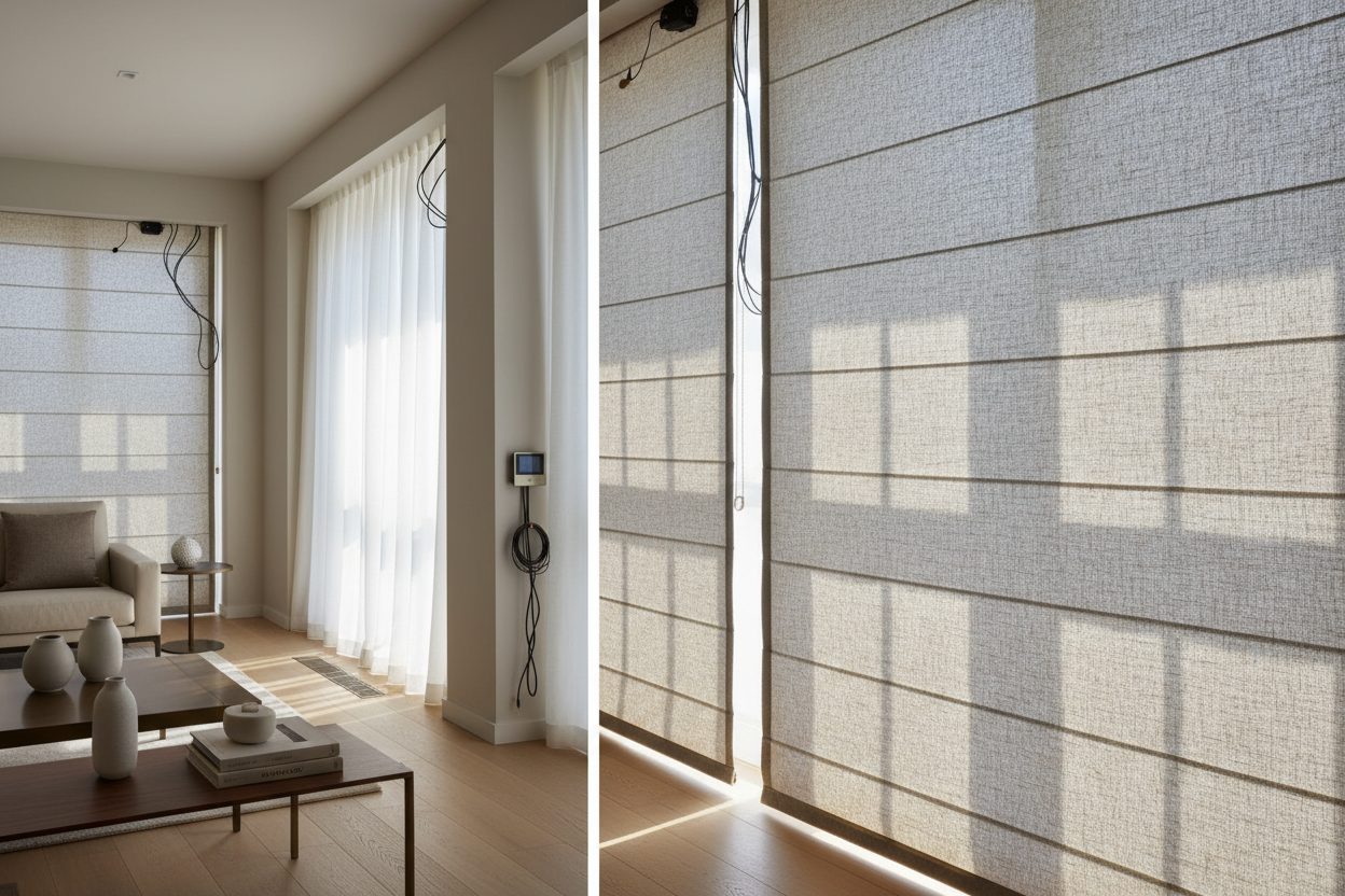 Never Charge Again: Why I Switched to Hardwired Motorized Blinds
