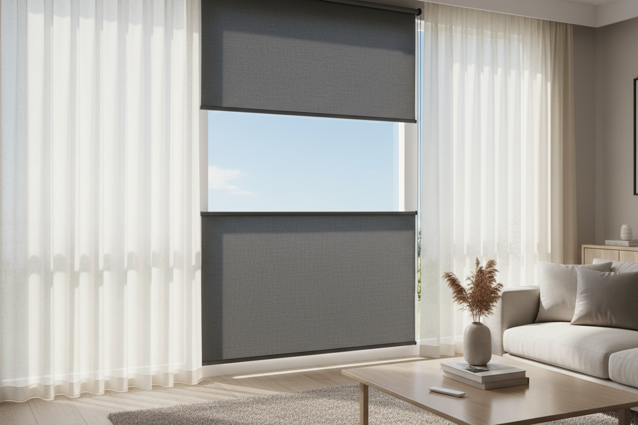 Privacy Meets Sunlight: Why I Chose Motorized Top Down Blinds