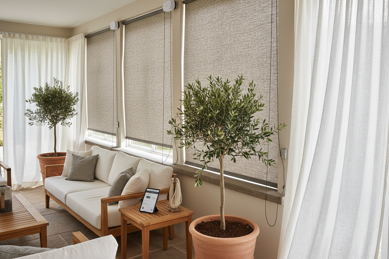 Upgrade Your Outdoor Roll Up Blinds with Cords: A DIY Guide