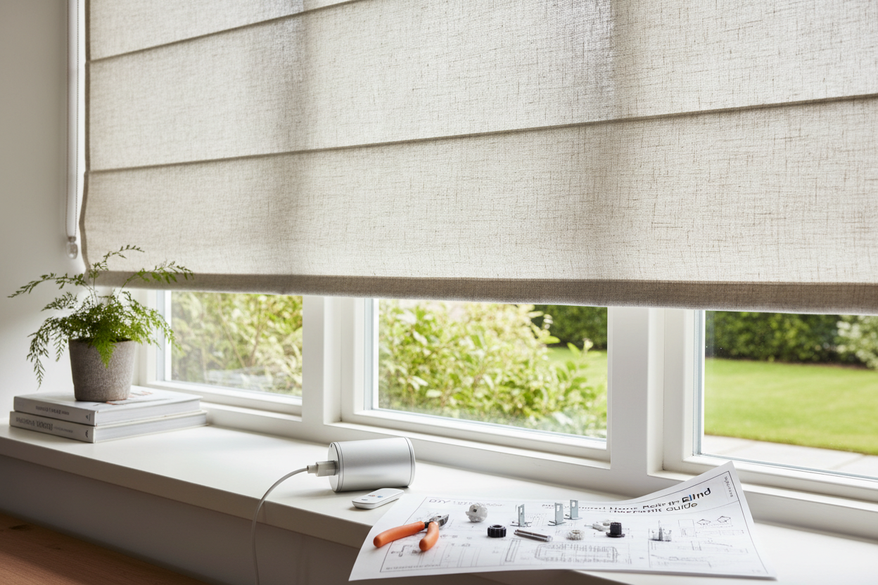 How to Make a Roller Blind Smart: The Retrofit Guide