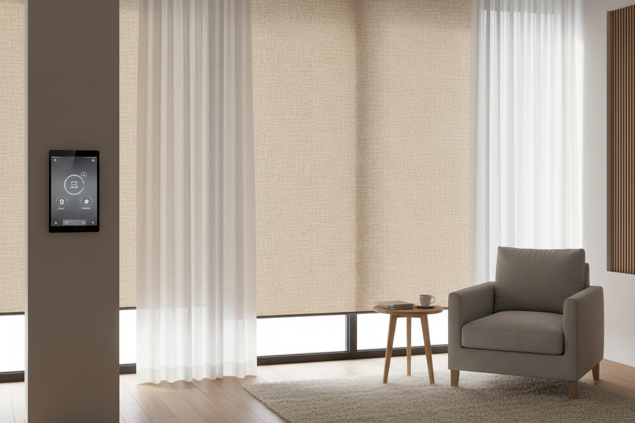 Privacy Roller Blind Setup: How I Balance Light and Security – Weffort
