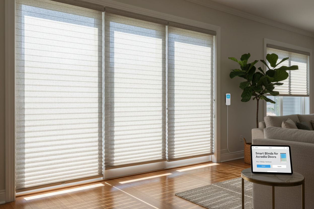 Smart Blinds for Arcadia Doors: Why I Finally Switched