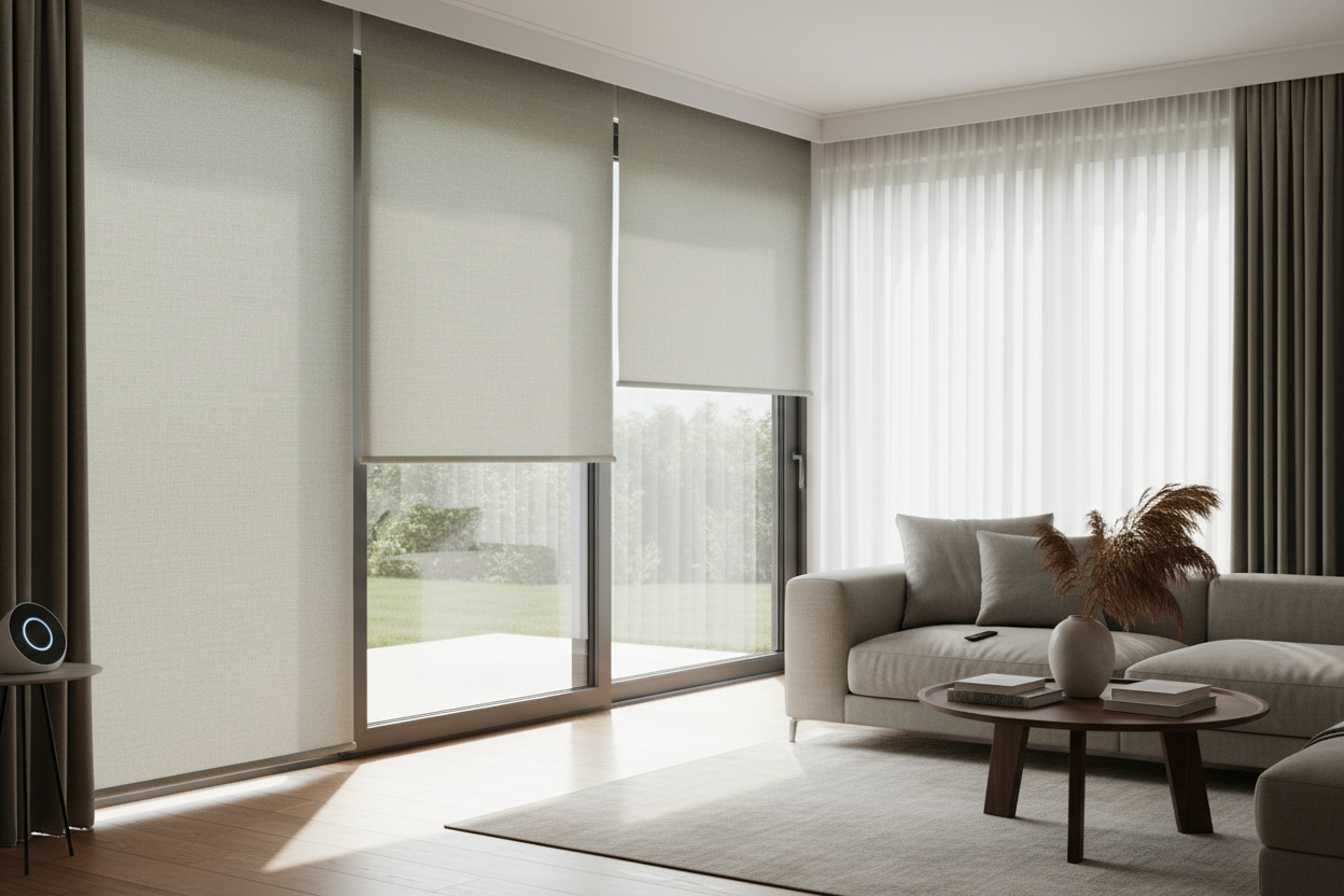 Why I Switched to Motorized Blinds for Patio Doors