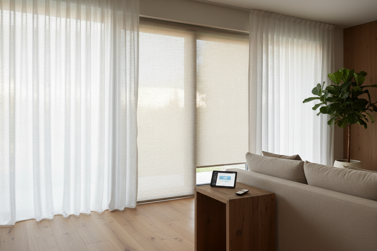 Smart Control for Patio Doors: My Switch to Motorized Blinds