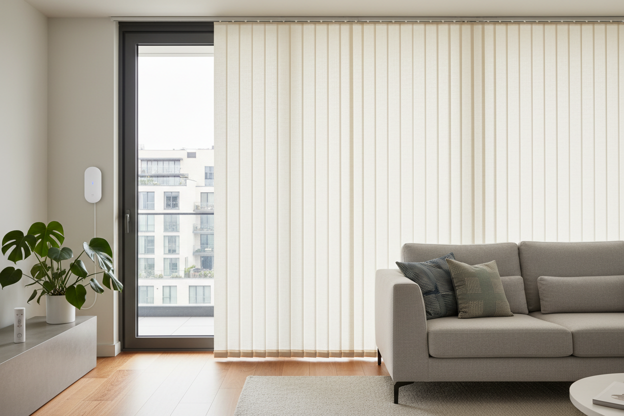 Smart Control for Apartment Sliding Door Blinds: A Retrofit Guide