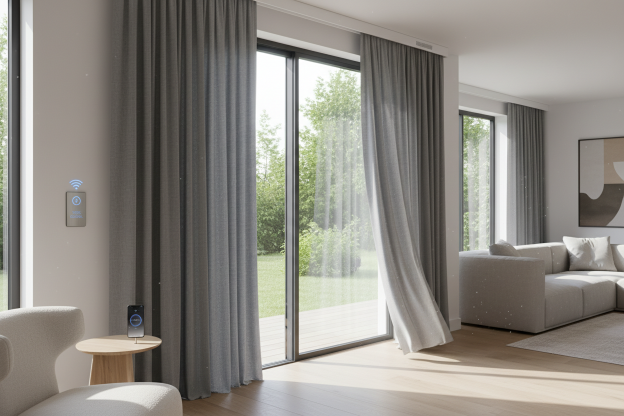 Smart Curtains Sliding Glass Door: Why I Ditched Manual Pulls