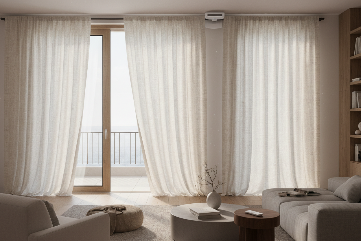 Sunlight Control: Why I Put Smart Curtains on Sliding Glass Door