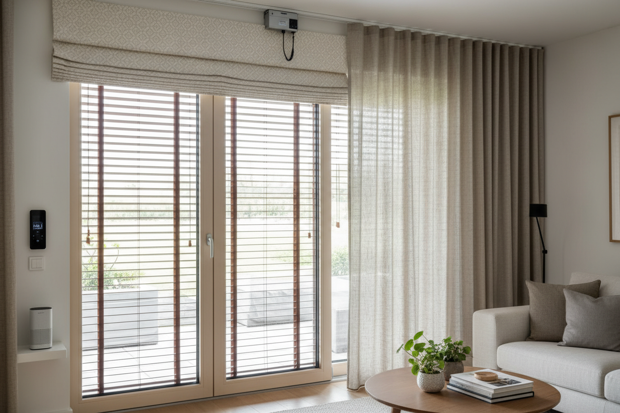 Smart Blinds & Patio Door Valance: A Clean Setup Guide