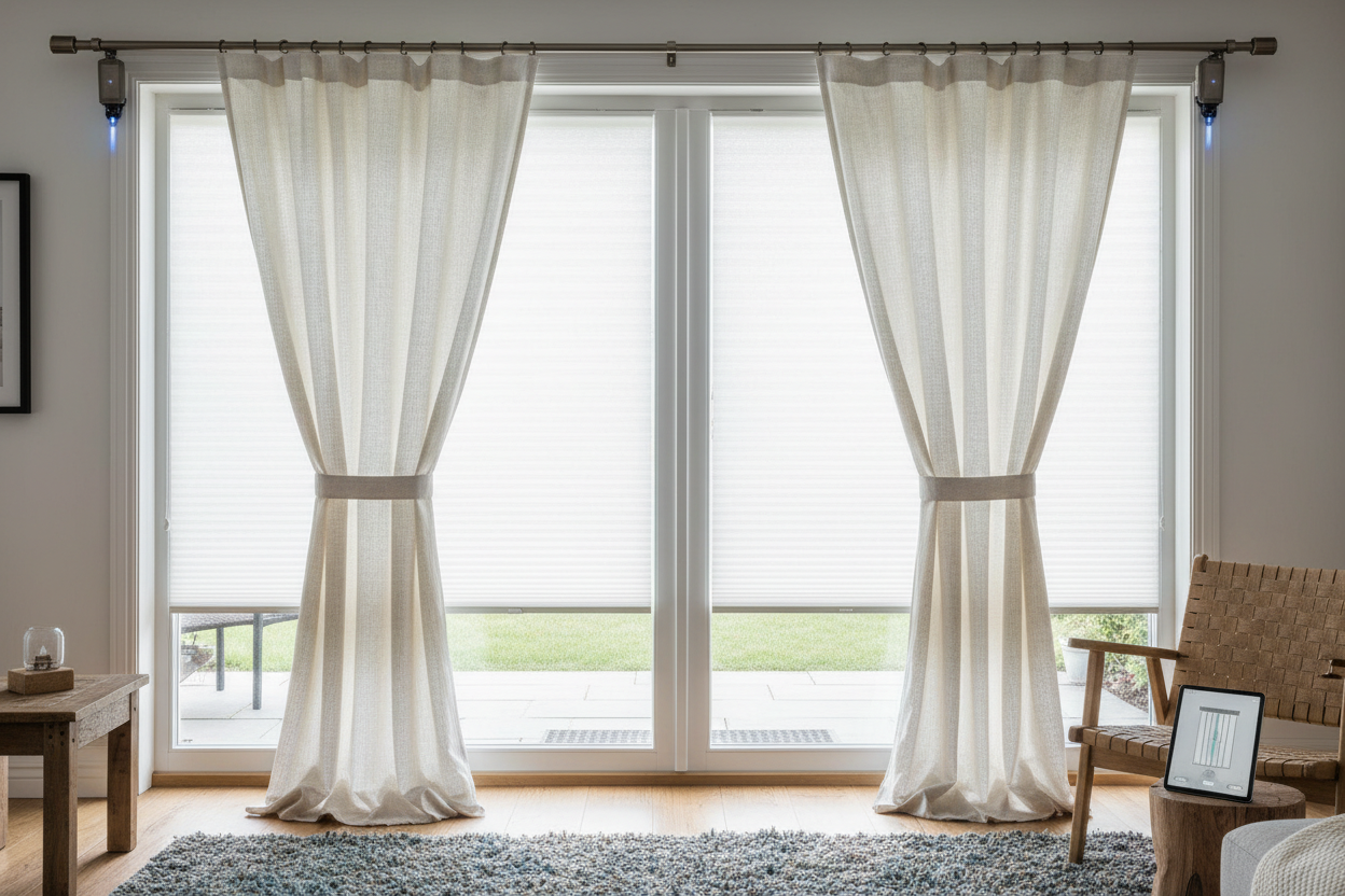 Upgrade Your Slider: Smart DIY Curtain Rods for Glass Doors