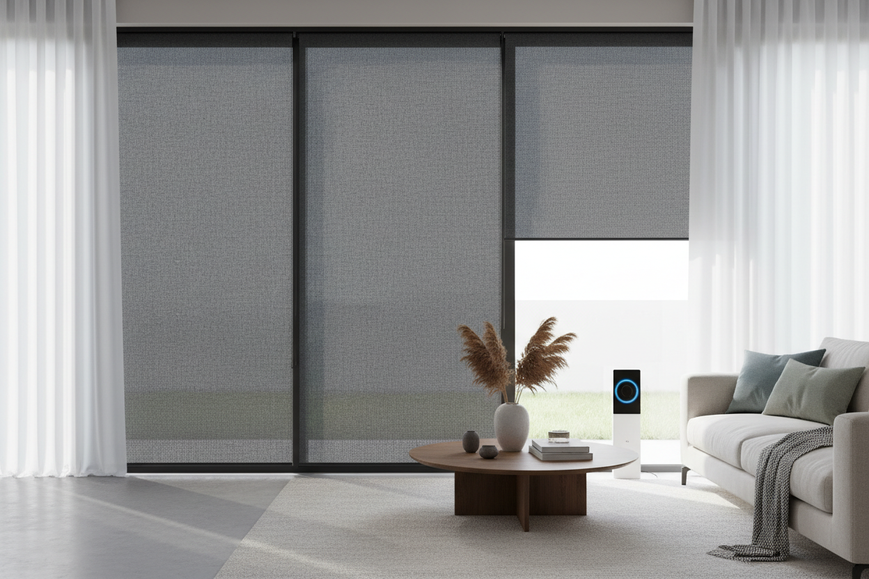 Cool Down: Smart Exterior Shades for Sliding Glass Doors Setup