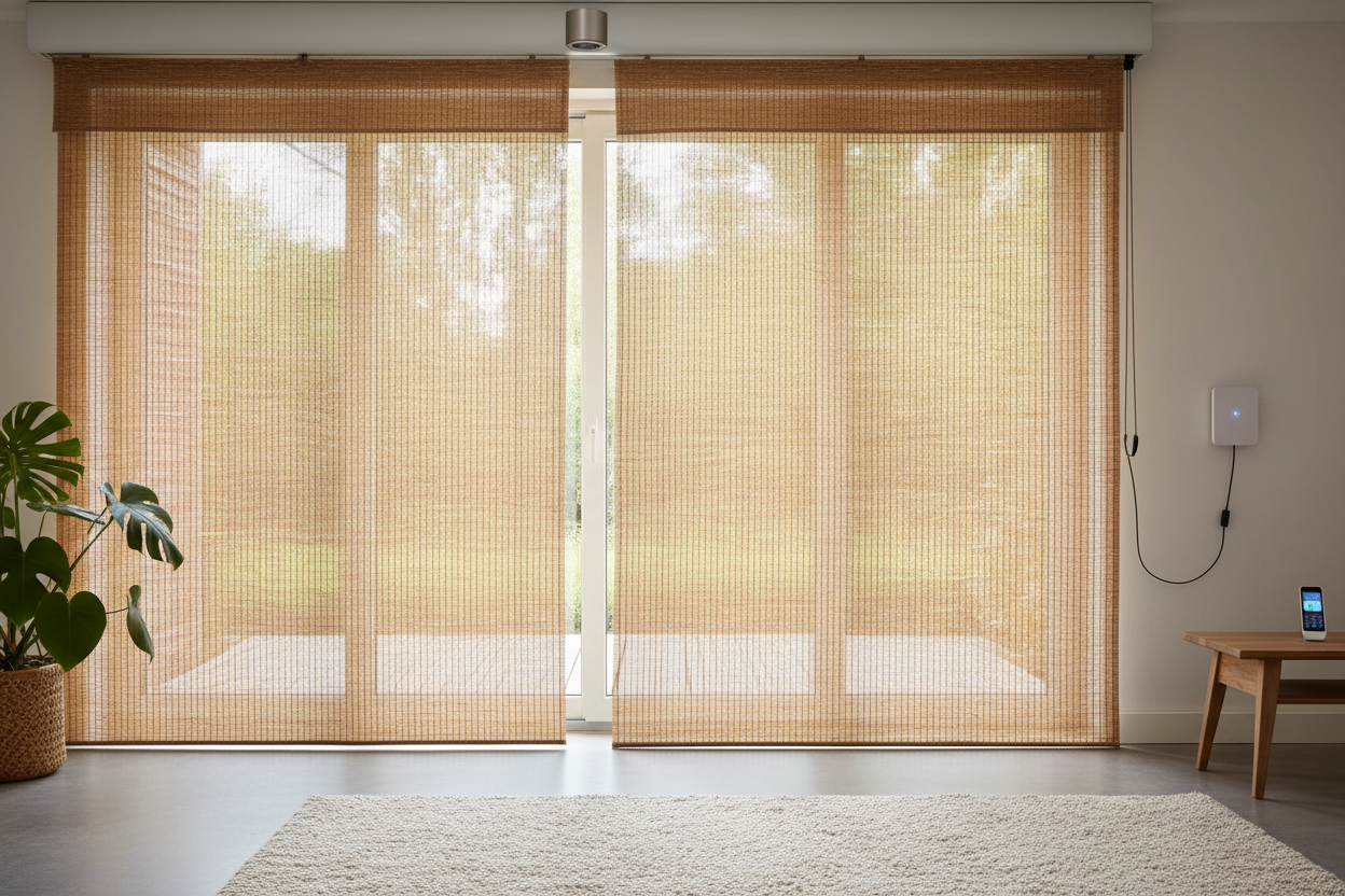 Retrofitting Bamboo Curtains for Patio Doors: My Setup