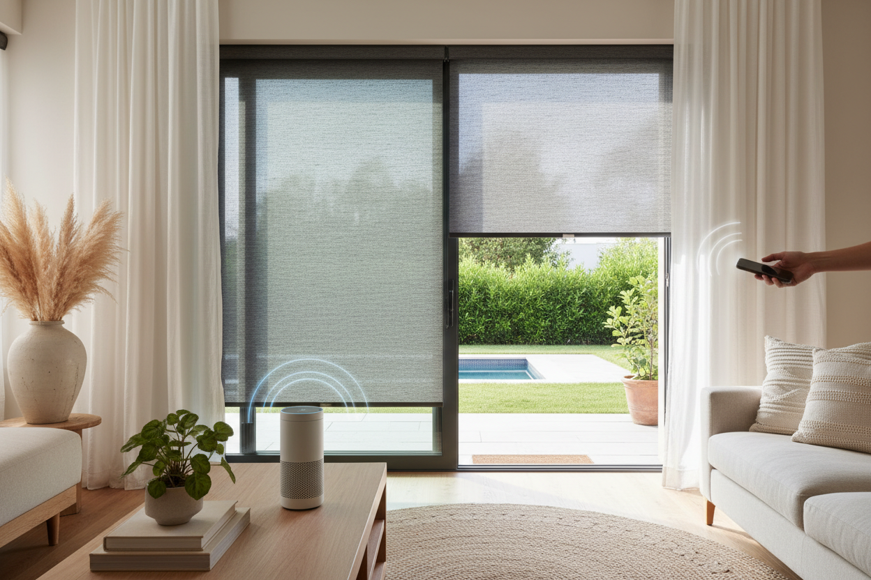Voice Control Your View: Upgrading to Smart Blinds for Patio
