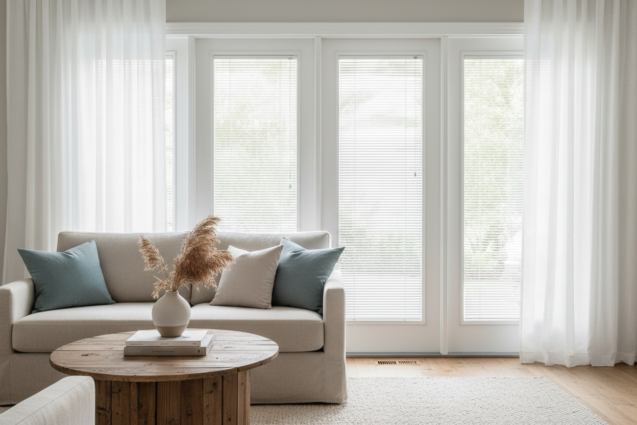 Privacy Upgrade: Why I Chose Add-On Blinds for Patio Doors